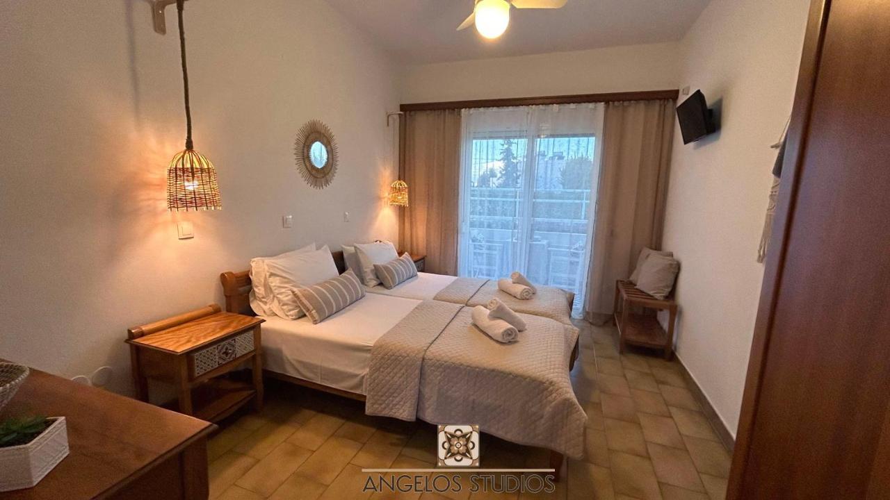 Angelos Studios 3-4 In Faliraki Rhodes-Upper Floor Exterior foto